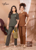 TY#2437 4 IN 1 TENCIL LYCRA CO-ORD SET
