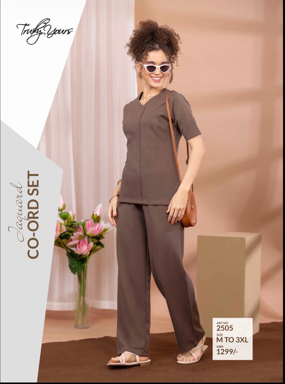 TY#2505 JAQUARD CO-ORD SET