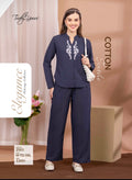 TY#2501 COTTON TEXTILE CO-ORD SET