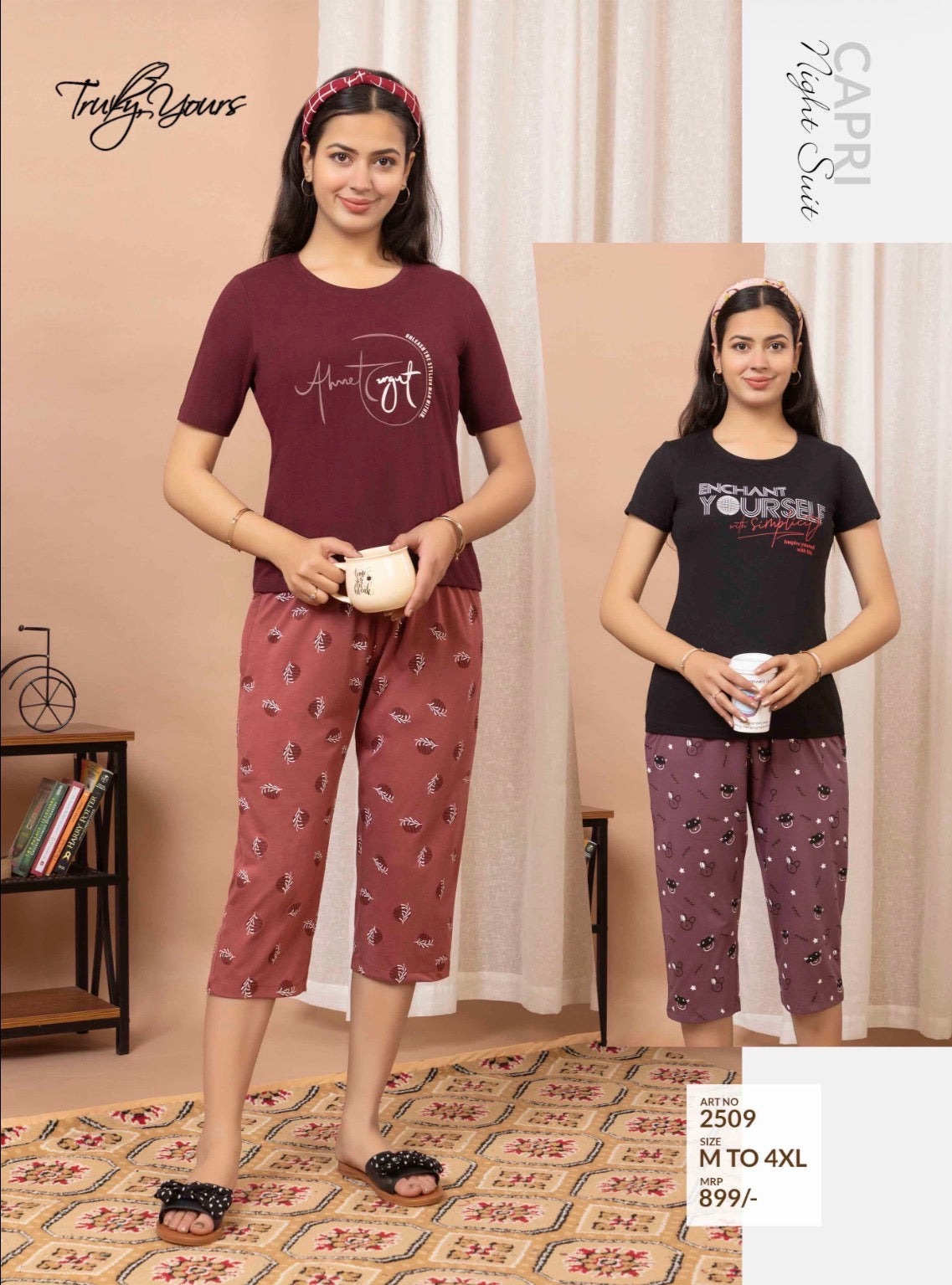 TY#2509 CAPRI NIGHT SUIT