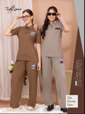TY#2515 4 IN 1 COTTON LYCRA CO-ORD SET